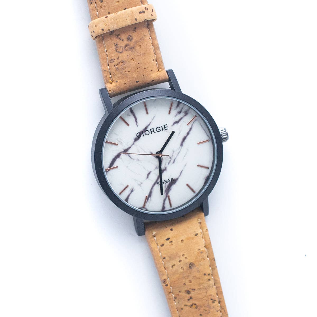 Cork watch face with Strap unisex Watch WA-304-BOX-2