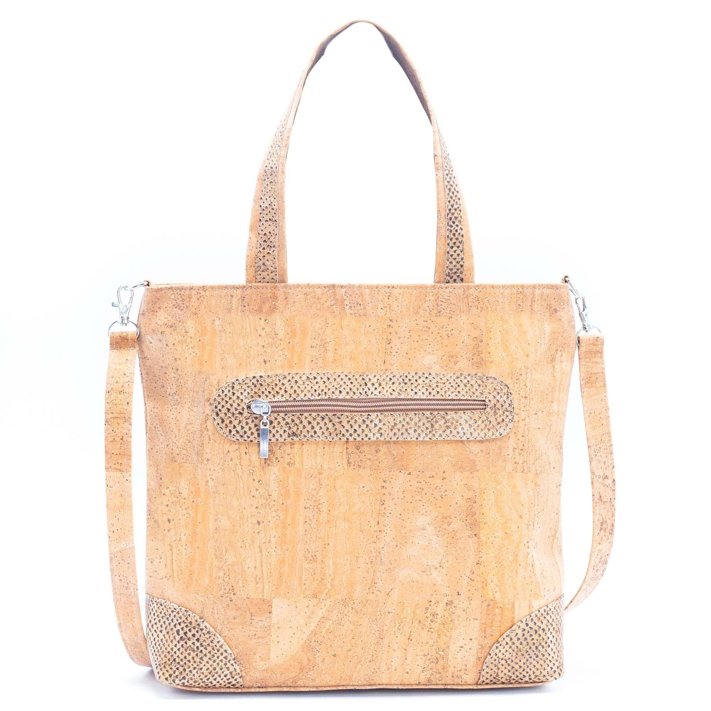 Natural cork with bow handbags lady bag BAGP-187-5