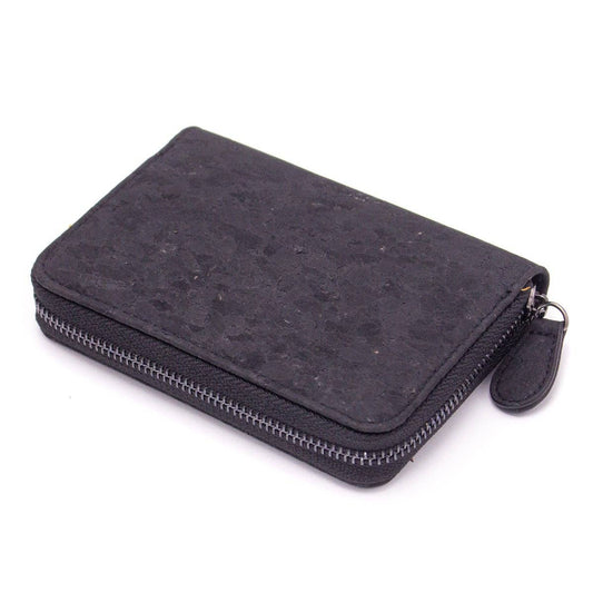 Mini Black cork women's wallet BAG-2043-0