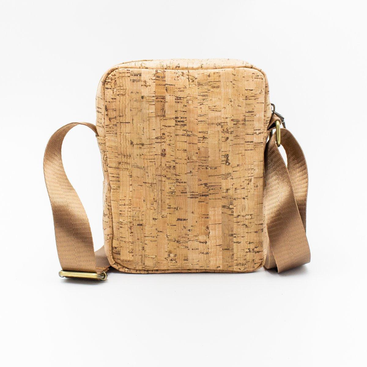 Men's Cork Leather Shoulder Bag 304-7